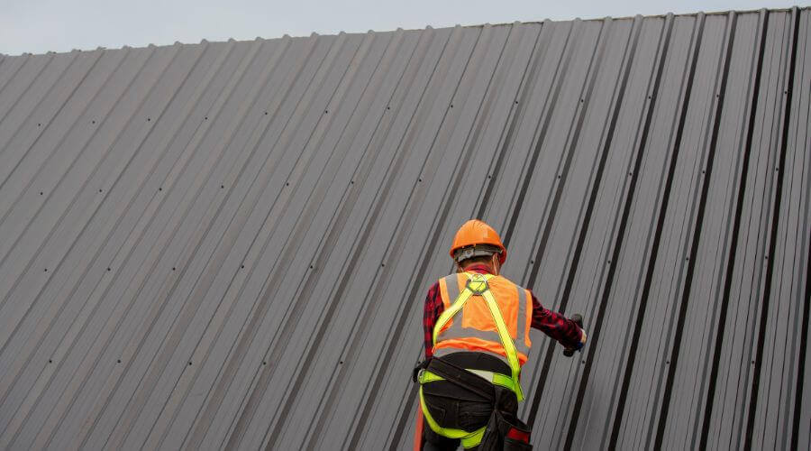 Professional metal roof installation services in Bertram, TX